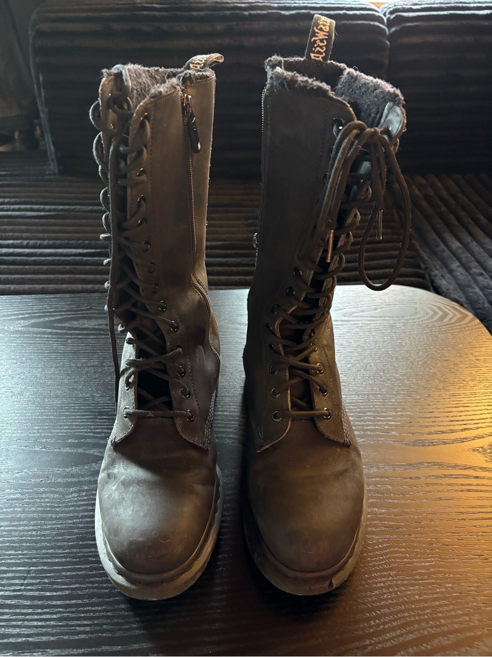 Dr. Martens 1B99 Fur Lined Winter Boots